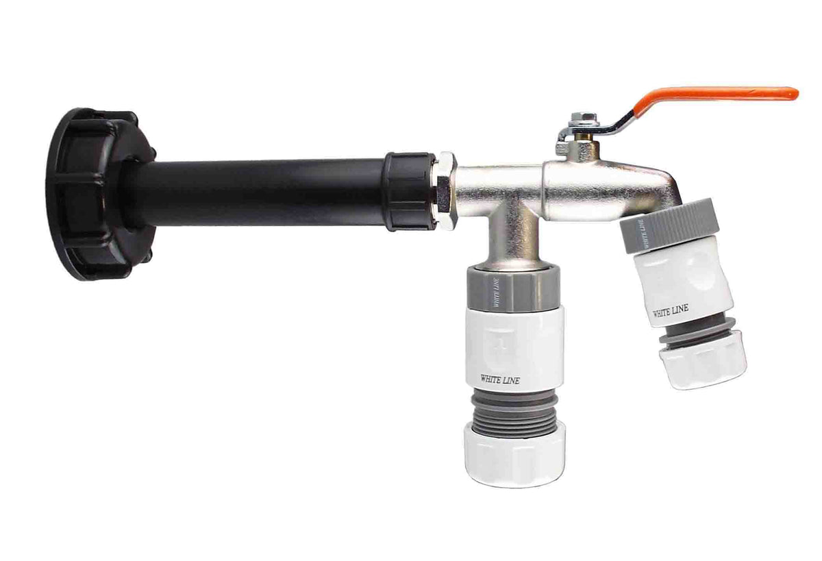 S60x6 IBC Filter & Double-Tap Kit – Max Flo + Standard