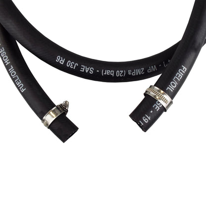 Fuel Transfer Nozzle Kit with 19mm Rubber Hose & S60X6 Adapter