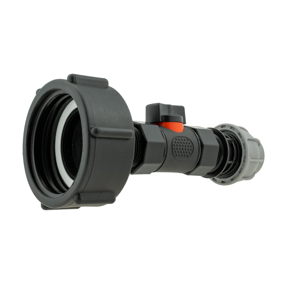 IBC S60X6 Adapter & Inline Valve – 20mm MDPE Connector