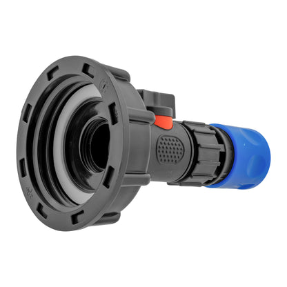 S60X6 IBC Inline Valve & Blue Hose Connector Kit