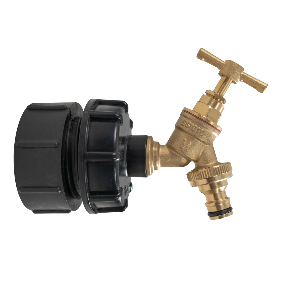 2″ BSP Female Tank Adapter Kit – Brass Quick Tap; supplied product shown.