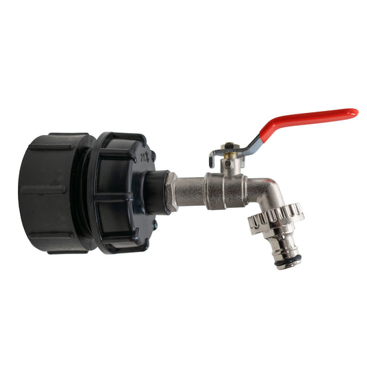 2″ BSP Female Tank Adapter Kit – Quick Lever Tap; supplied product shown.
