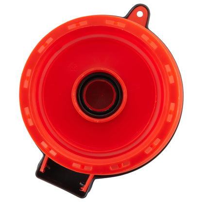 IBC Funnel with Lid, Mesh Screen & 6″ Top Cap