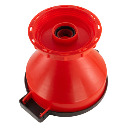 IBC Funnel with Lid, Mesh Screen & 6″ Top Cap