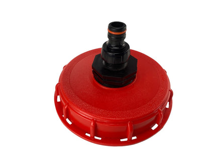 S160x7 IBC Lid Kit with ¾″ Max Flo Hose Connection