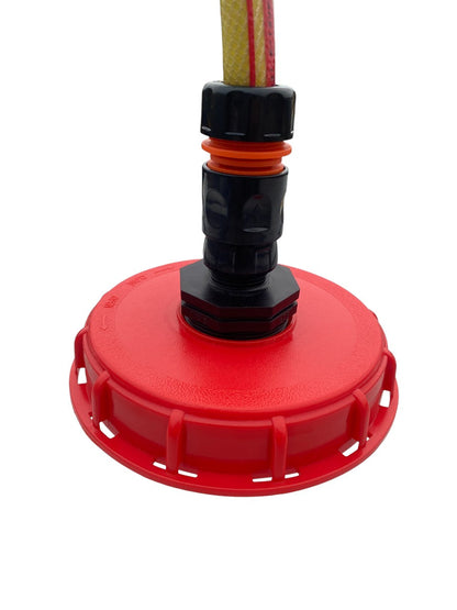 S160x7 IBC Lid Kit with ¾″ Max Flo Hose Connection