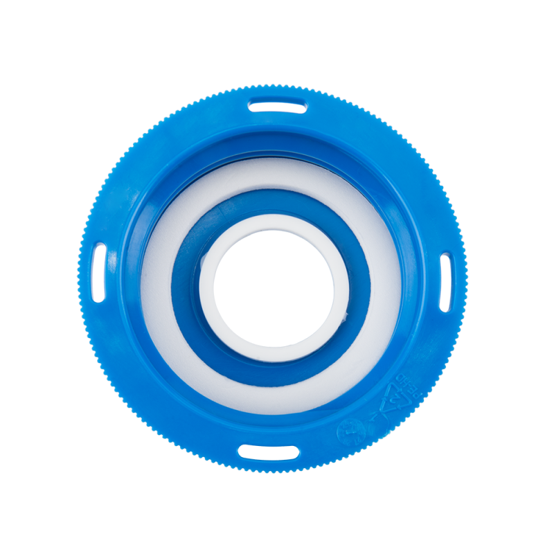 S60x6 IBC Cap & Washer – Clearance Hole for ¾″ BSP Fitting
