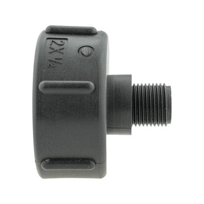 S60X6 IBC Adapter with 25mm MDPE Elbow Tee