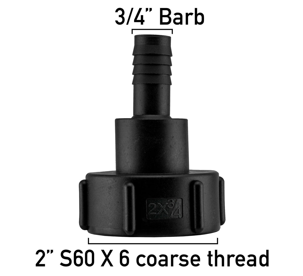 AdBlue Dispensing Kit with 19mm Braided PVC Hose & S60X6 Adapter