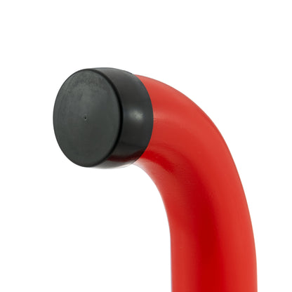 Red IBC Angled Pouring Spout – S60x6 Connection, 2″ Spout