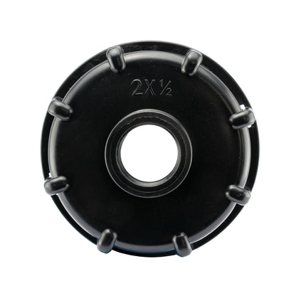End Cap for IBC Tank with Built-in 1/2" BSPF Thread