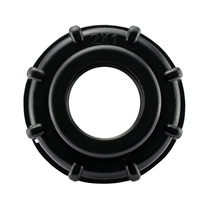 End Cap for IBC Tank with Built-in 1" BSPF Thread