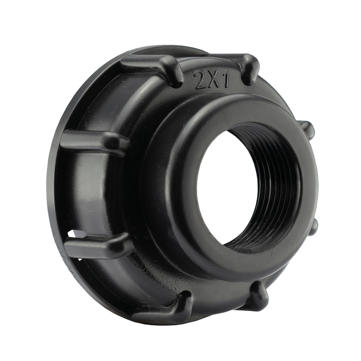 IBC S60X6 Cap & Brass Lever Valve – Geka-Type Claw Outlet
