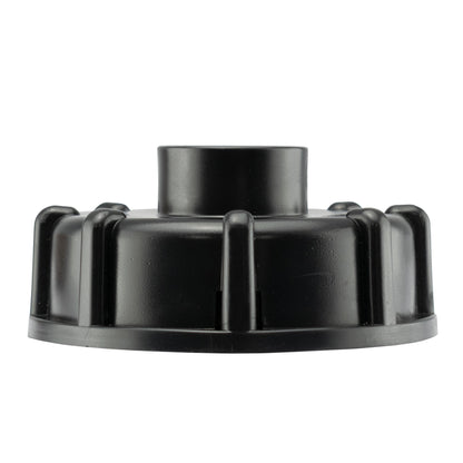 IBC 2" S60X6 Cap with Two Way Valved Splitter and Hose Connectors
