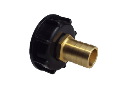 IBC S60X6 Cap with 19mm Brass Hose Tail