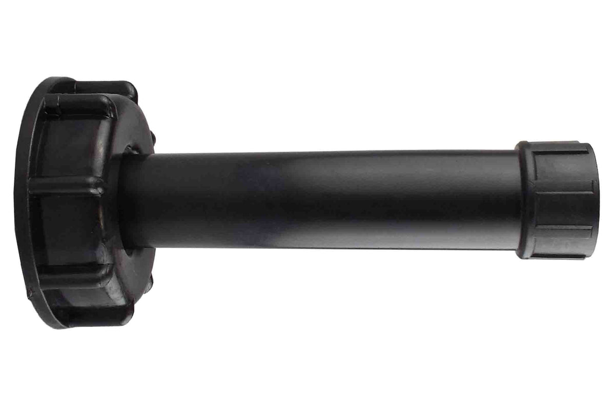 IBC S60X6 Cap with ¾″ BSP Screen Filter; supplied product shown.