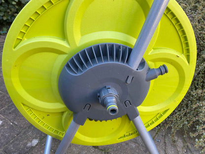 Hose Reel for 50m 1/2" Garden Hose Lime