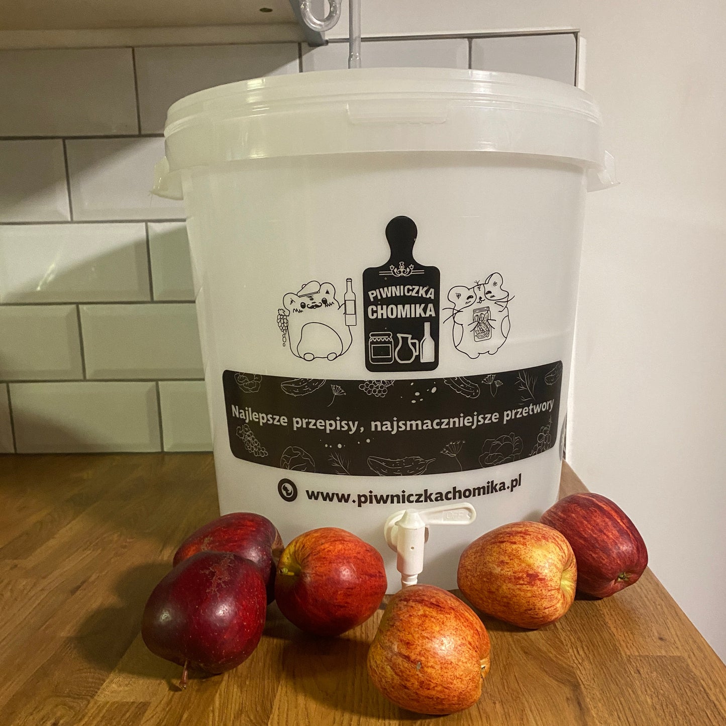 Home Brew Bucket 30L with Tap