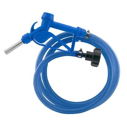 Ad-Blue Metal Fuel Gun Blue with 3/4" Hose & Tank Adaptor Set