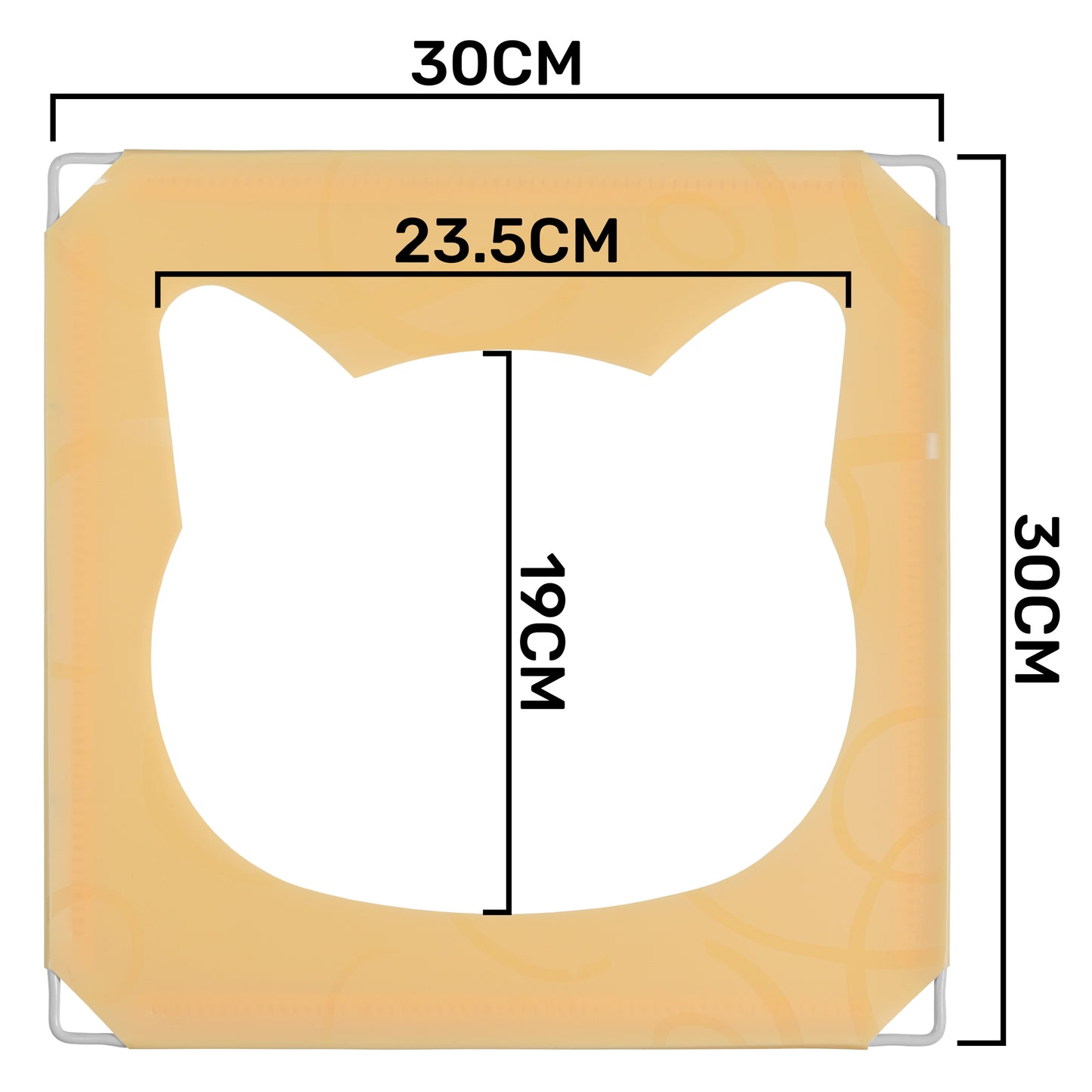 Kitty Cubby Cat Cube Play Tower (Medium Cream)