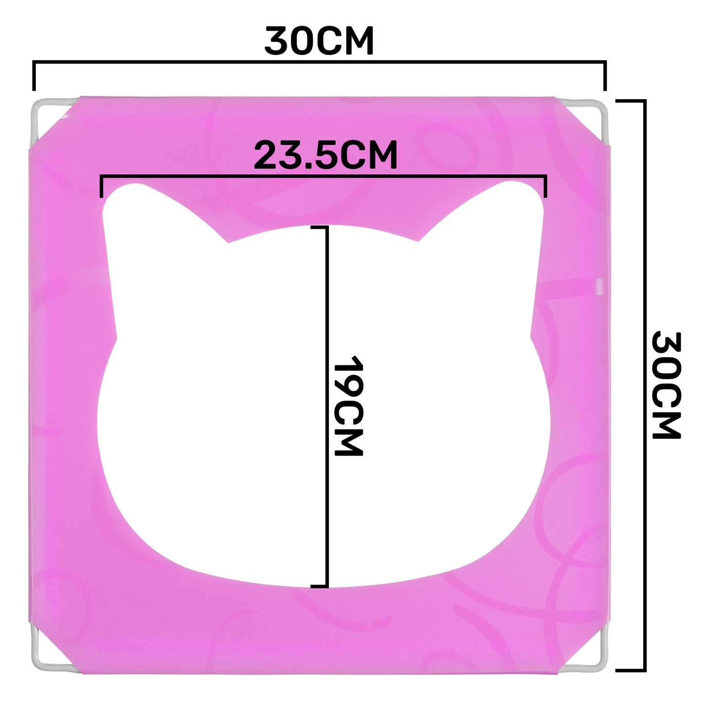 Kitty Cubby Cat Cube Play Tower (Medium Pink)