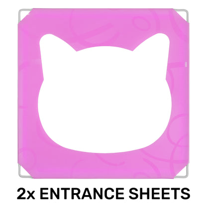Kitty Cubby Cat Cube Play Tower (Medium Pink)