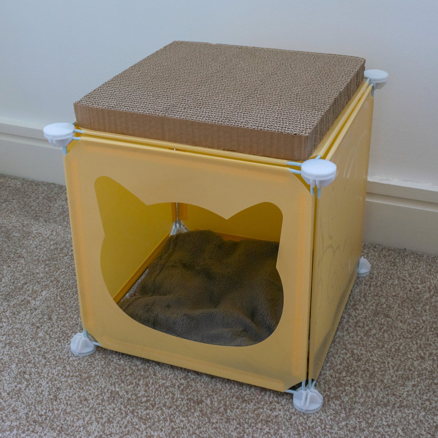 Kitty Cubby Cat Cube (Mini Cream)