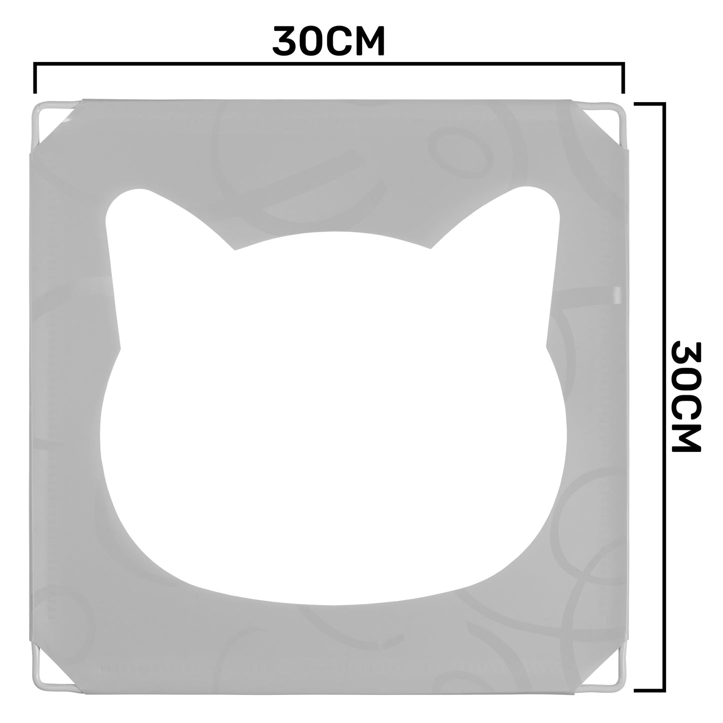 Kitty Cubby Cat Cube (Mini Grey)