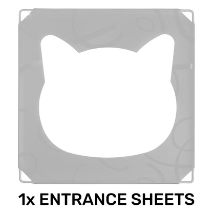 Kitty Cubby Cat Cube (Mini Grey)