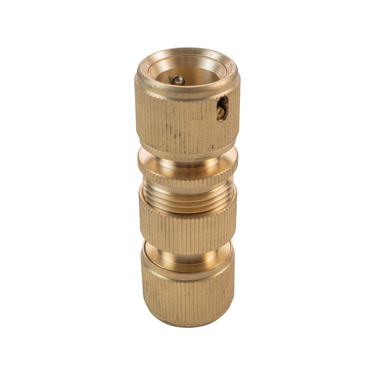 ¾″ BSP Threaded Female Quick-Connector Pair – Brass