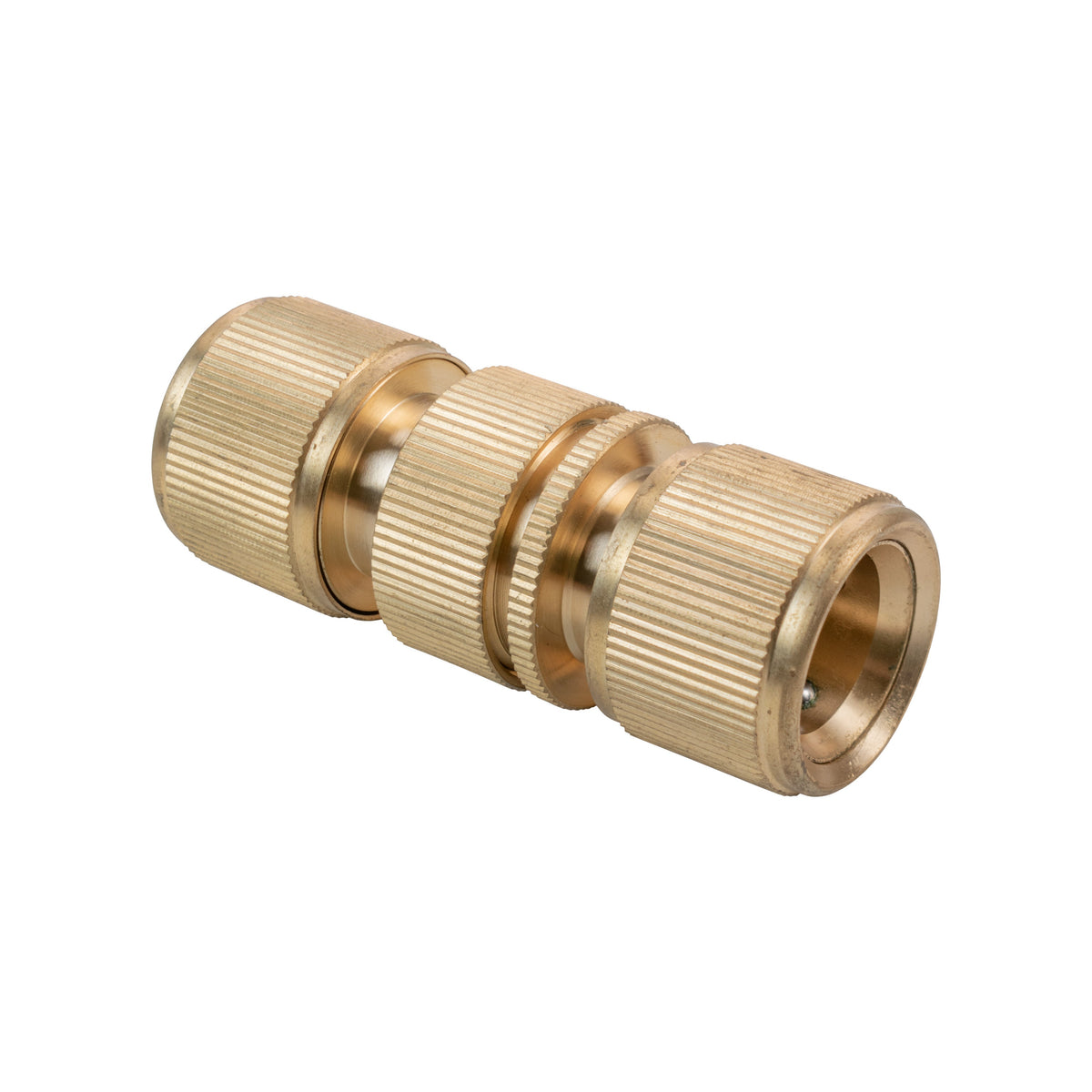 ¾″ BSP Threaded Female Quick-Connector Pair – Brass
