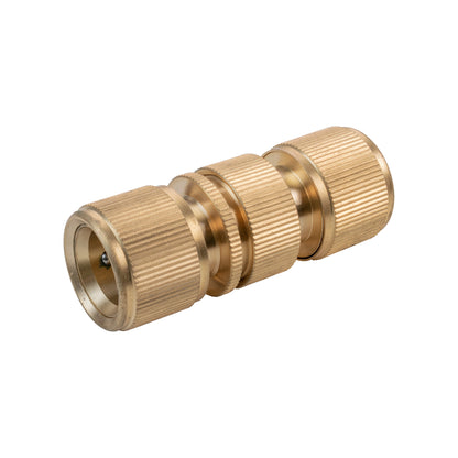 ¾″ BSP Threaded Female Quick-Connector Pair – Brass
