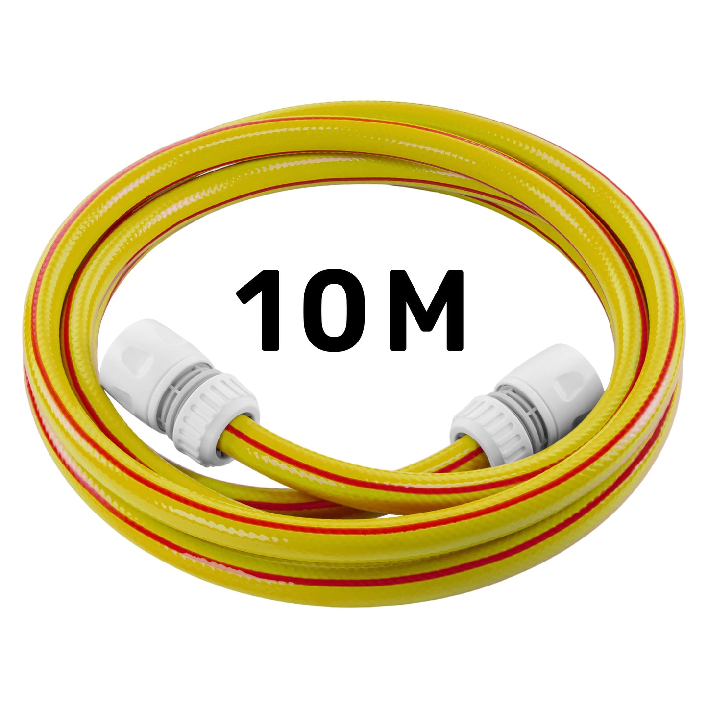 Premium Yellow 1/2" Garden Hosepipe with Connectors