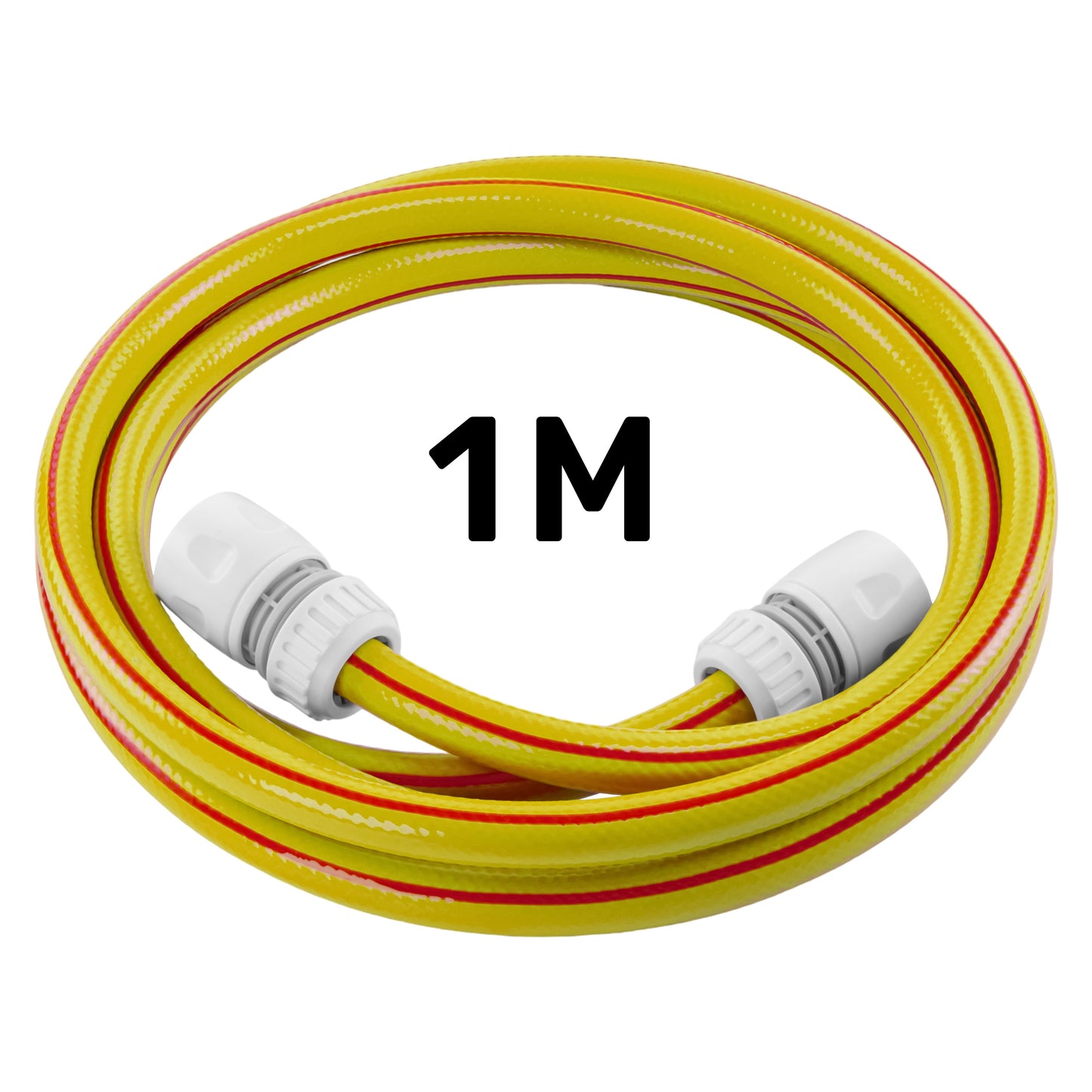 Premium Yellow 1/2" Garden Hosepipe with Connectors