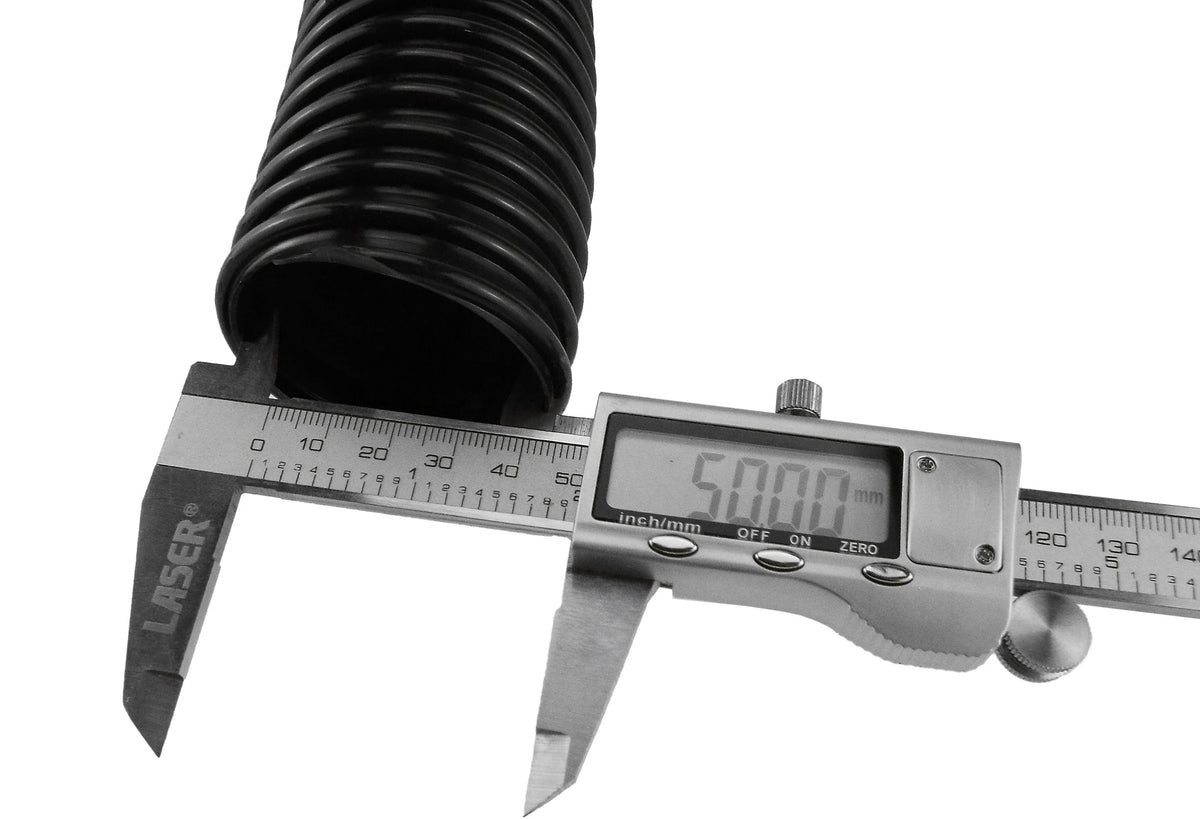 50mm Corrugated Pond Hose with Two Double-Wire Clips