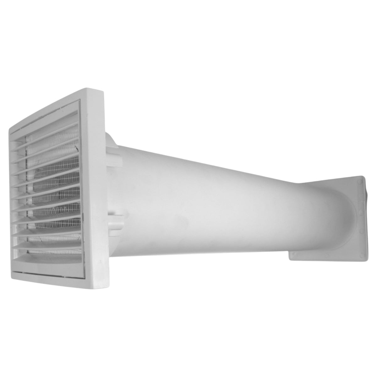 100mm Through-Wall Vent Kit – KR100/125, Brown Outer Hood