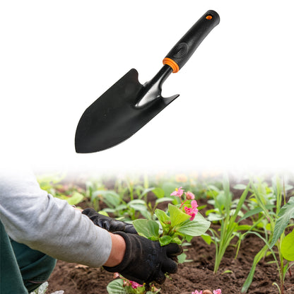Bradas Wide Hand Trowel & Orange Garden Kneeling Mat Set