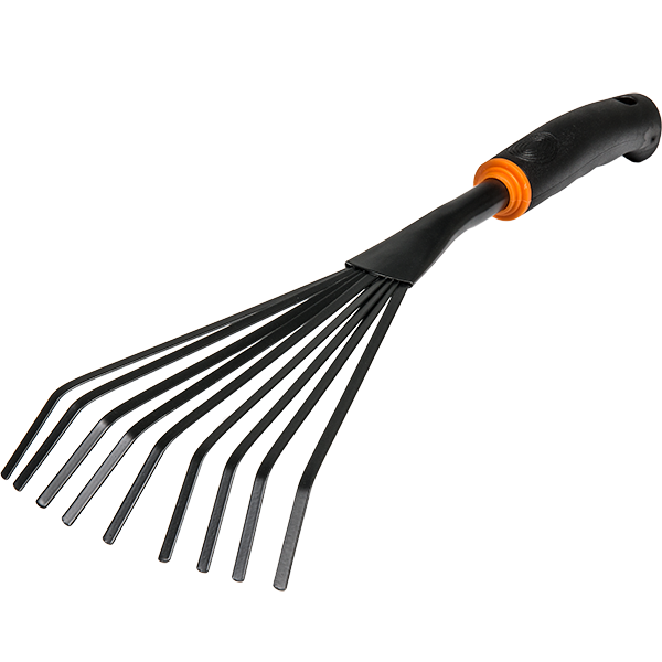DE LUXE Nine-Tooth Hand Leaf Rake