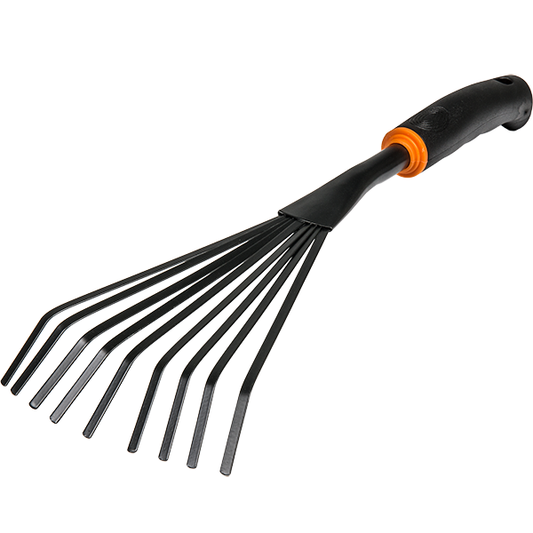 DE LUXE Nine-Tooth Hand Leaf Rake
