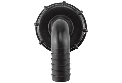IBC S60X6 Cap – 16mm Barb Elbow; supplied fittings shown.