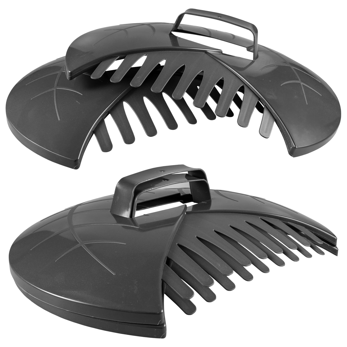 Leaf Grab Garden Cleaning Scoops (Dark Grey)