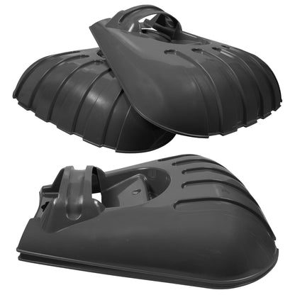 Leaf Grab Large Garden Cleaning Scoops (Dark Grey)