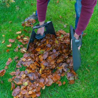 Leaf Grab Large Garden Cleaning Scoops (Dark Grey)