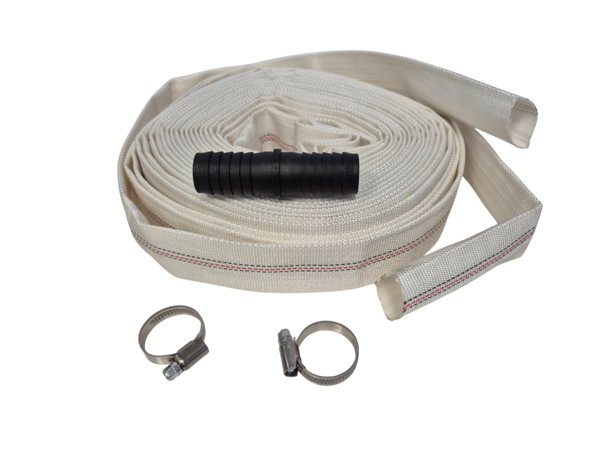 White Lined Layflat Hose Kit – Straight Joiner