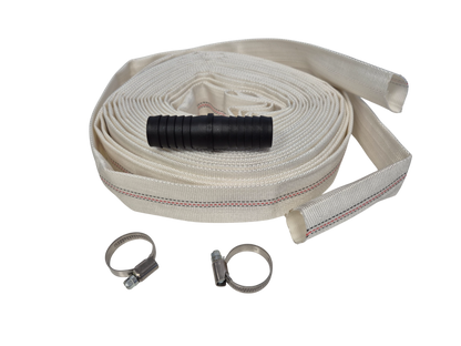 White Lined Layflat Hose Kit – Straight Joiner