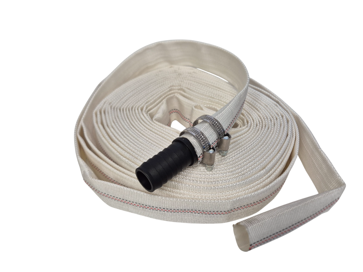 White Lined Layflat Hose Kit – Straight Joiner