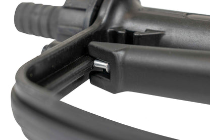 Fuel Nozzle Gun 3/4" Barb Inlet - 25mm Outlet (Black)