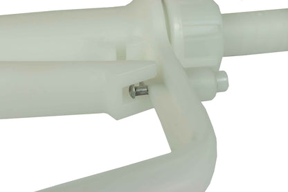 Manual Dispensing Nozzle – 1″ Hose Barb, 25mm Plastic Spout
