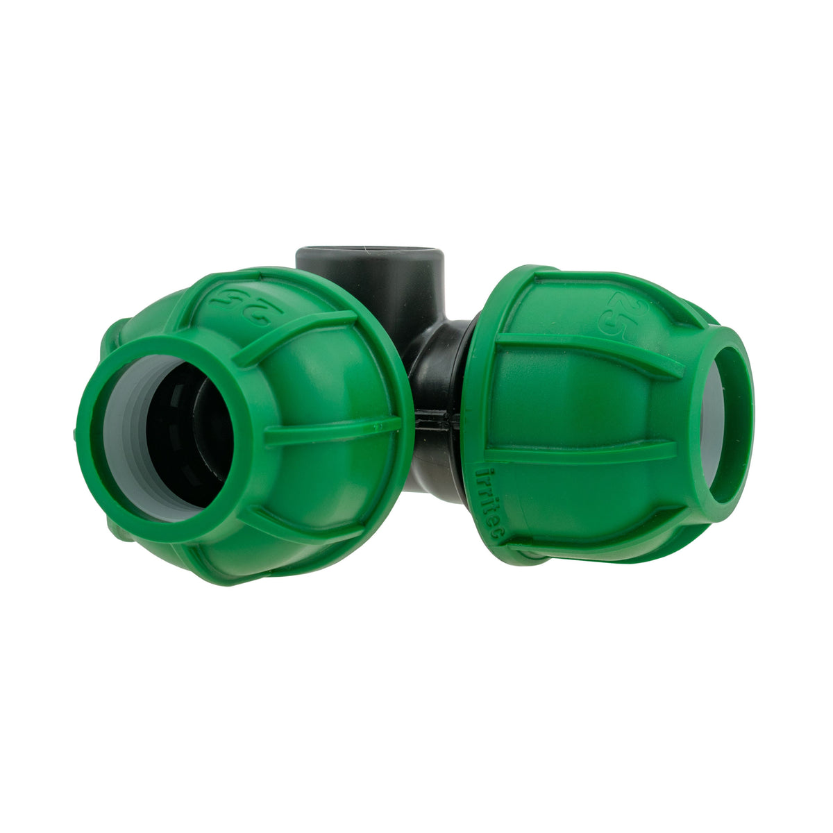 S60X6 IBC Adapter with 25mm MDPE Elbow Tee