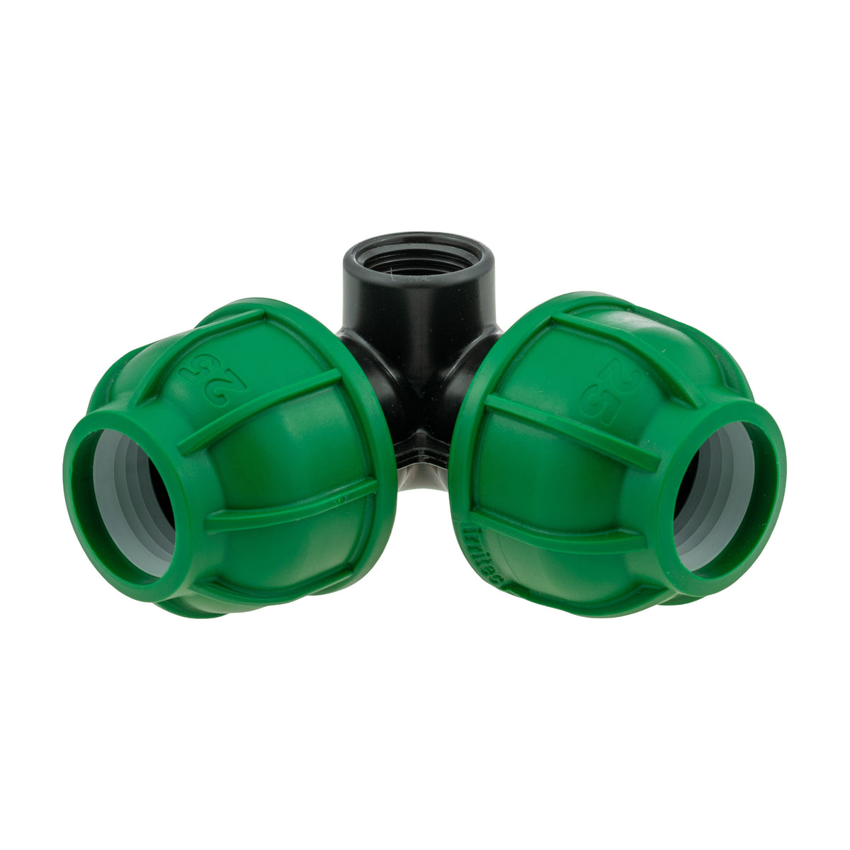 S60X6 IBC Adapter with 25mm MDPE Elbow Tee